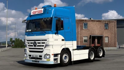 Mercedes Actros MP2 Nor Cargo Skin v2.0