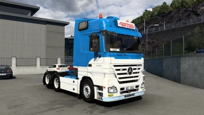 Mercedes Actros MP2 Nor Cargo Skin 1.45