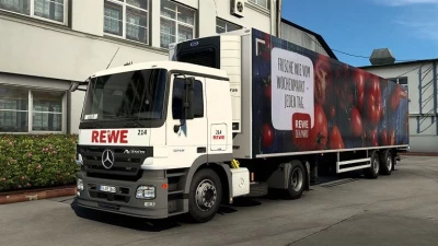 Mercedes Actros MP2 Rewe Combo Skin v2.0