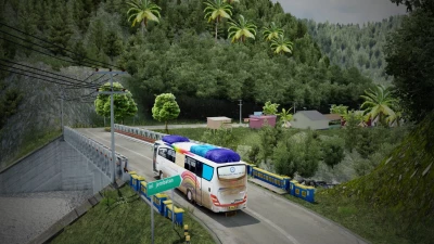 New Sundanese Map Mod - ETS2 1.44 and 1.45