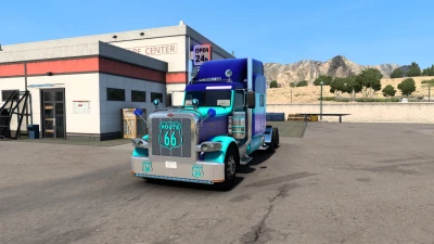 Peterbilt 389 Glowing Tuning 1.45