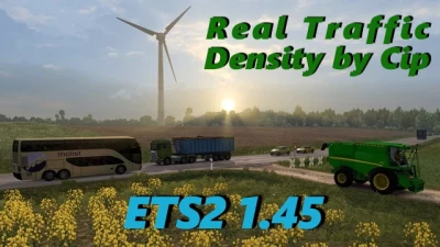 Real Traffic Density ETS2 v1.45a