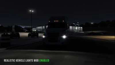 Realistic Vehicle Lights Mod v7.2 1.45