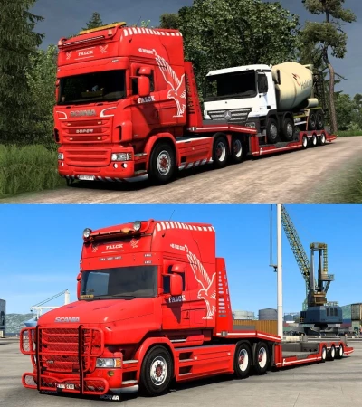 Scania Falck Skin Pack 1.45