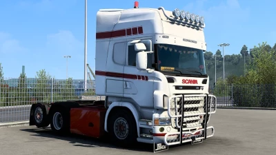 Scania RJL Hedmark Truck Sale Skin 1.45