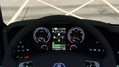 Scania RS 2009 Improved Dashboard v1.1 1.45