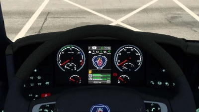 Scania RS 2009 Improved Dashboard v1.1 1.45