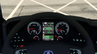 Scania RS 2009 Improved Dashboard v1.1 1.45