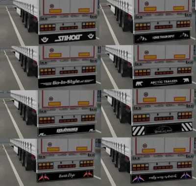 SCS Trailer Mudflap Pack v2.0