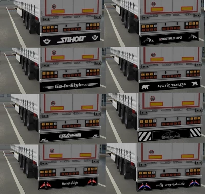 SCS Trailer Mudflap Pack 1.45