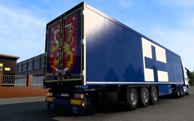 SKIN SCS TRAILER KRONE COOL LINER FINLAND 1.0 1.45