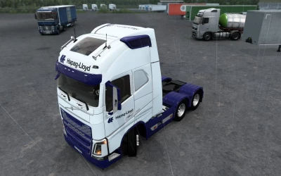 SKIN VOLVO FH 2012 HAPAG LLOYD 1.0 1.45