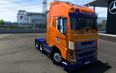 SKIN VOLVO FH 2012 HAPAG LLOYD 2.0 1.45