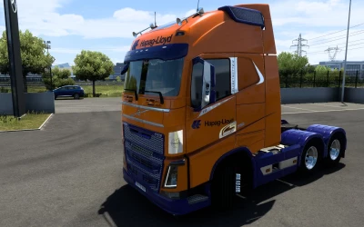 SKIN VOLVO FH 2012 HAPAG LLOYD 2.0 1.45