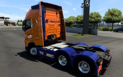 SKIN VOLVO FH 2012 HAPAG LLOYD 2.0 1.45