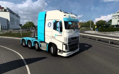 SKIN VOLVO FH 2012 MAERSK 1.0 1.45