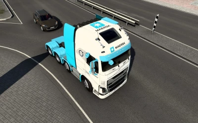 SKIN VOLVO FH 2012 MAERSK 1.0 1.45