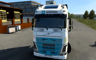 SKIN VOLVO FH 2012 MAERSK 2.0 1.45