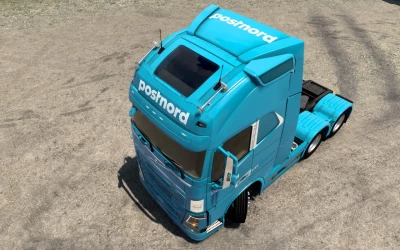 SKIN VOLVO FH 2012 POSTNORD v1.0 1.45