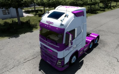 SKIN VOLVO FH 2012 RAÍZEN v1.0 1.45