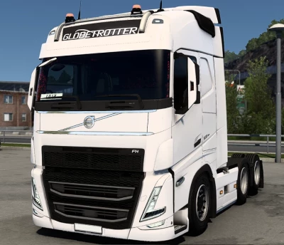 Volvo FH5 Red Danish Plush Interior + Exterior v3.0