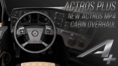 Actros Plus MP4 Cabin Overhaul v1.7.2 1.46