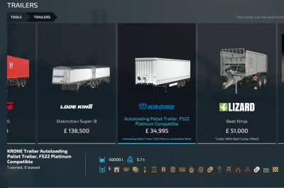 Autoloading trailer compatible with base game and Platinum Edition v2.3.0.2