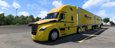 Cascadia and SCS trailers 28' Skins Yellow 1.46