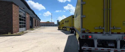 Cascadia and SCS trailers 28' Skins Yellow 1.46