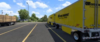 Cascadia and SCS trailers 28' Skins Yellow 1.46