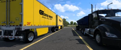 Cascadia and SCS trailers 28' Skins Yellow 1.46