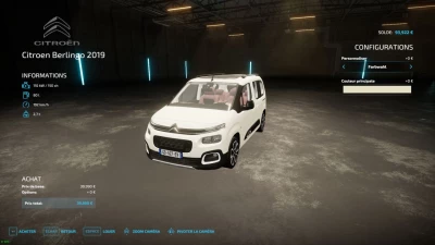 Citroën Berlingo 2019 v1.0.0.0