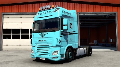 DAF XF Euro 6 Kersten Transporte (Trucker 79 TV) Skin 1.46