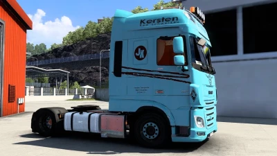 DAF XF Euro 6 Kersten Transporte (Trucker 79 TV) Skin 1.46