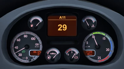 DAF XF105 Dashboard v1.3