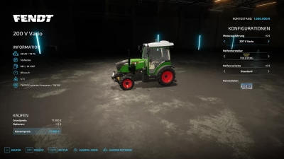 High Speed narrow track tractor Fendt v1.0.0.0