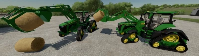 John Deere 8RX with loader v1.0.0.0