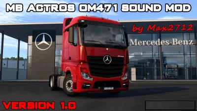 Mercedes New Actros OM471 Sound Mod v1.0 1.46