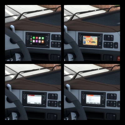 New Variants of Multimedia/GPS Screens for Trucks v1.0