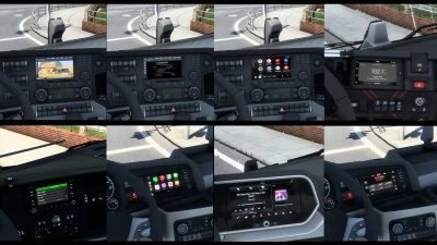 New Variants of Multimedia/GPS Screens for Trucks v1.0