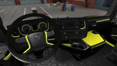 Scania 2016 Black & Yellow Interior - 1.46