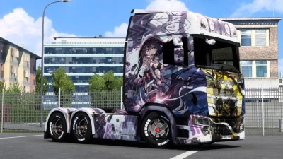 Scania Anime Character Skin 1.46