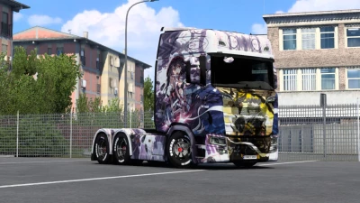 Scania Anime Character Skin 1.46