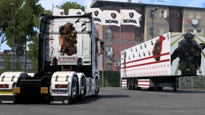 Scania Apex Legends Bloodhound Skin 1.46