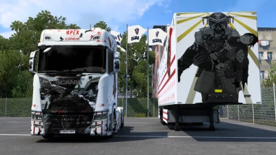 Scania Apex Legends Bloodhound Skin 1.46