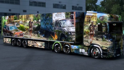 Scania Apocalyptic City Skin 1.46