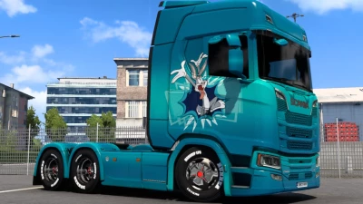 Scania Bugs Bunny Skin 1.46