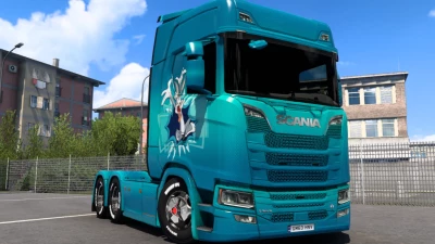 Scania Bugs Bunny Skin 1.46