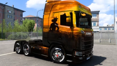 Scania Dragon Ball Z Skin 1.46