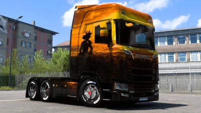 Scania Dragon Ball Z Skin 1.46